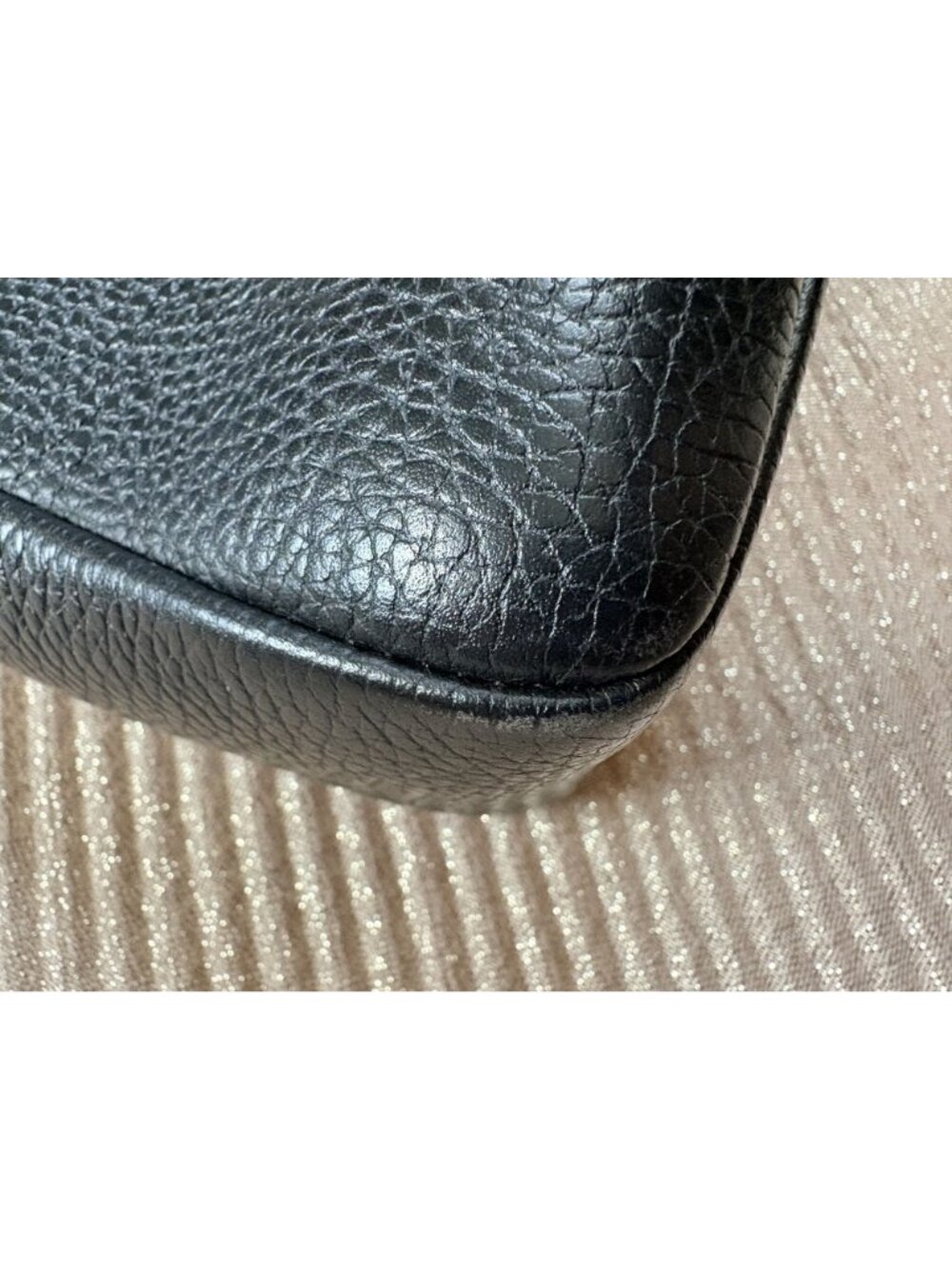 Strathberry Multrees Flap Leather Hobo Bag Black Leather - Picture 6 of 7